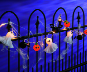 Lighted Halloween Garland Lighted Halloween Garland