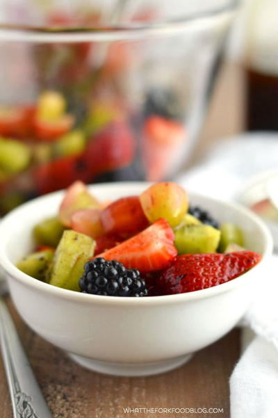 Easy Fruit Salad for Two Easy Fruit Salad for Two