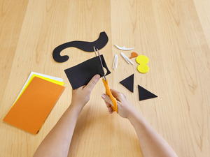 Halloween Cat and Bat Halloween Cat and Bat