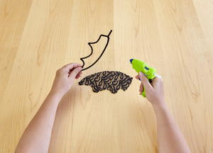 Glittered Bat Headband Glittered Bat Headband