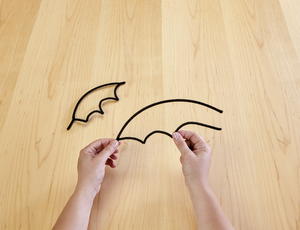 Glittered Bat Headband Glittered Bat Headband