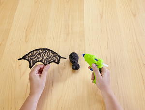 Glittered Bat Headband Glittered Bat Headband