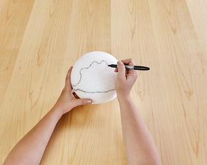 Crystal Ball and Spider Den Crystal Ball and Spider Den