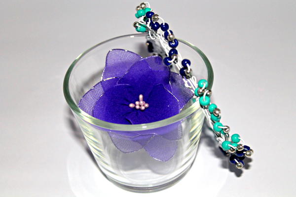 Recycled Spiral Binder DIY Bead Bracelet Recycled Spiral Binder DIY Bead Bracelet