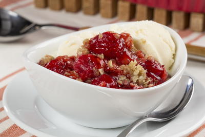 Cherry Crumble