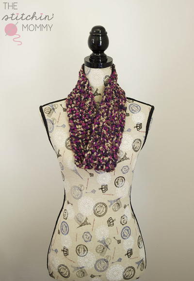 Romance in Twilight Mobius Scarf