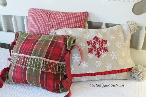 Christmas Tea Towel Pillow Covers_2