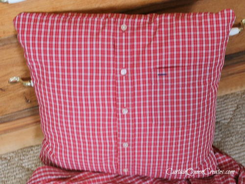 Plaid Shirt Christmas Pillows