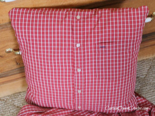 Plaid Shirt Christmas Pillows Plaid Shirt Christmas Pillows_2
