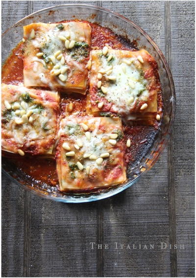 No Pasta Mini Lasagna Stacks