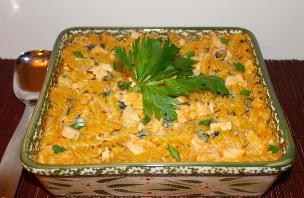 Baked Buffalo Chicken Macaroni & Cheese Baked Buffalo Chicken Macaroni & Cheese
