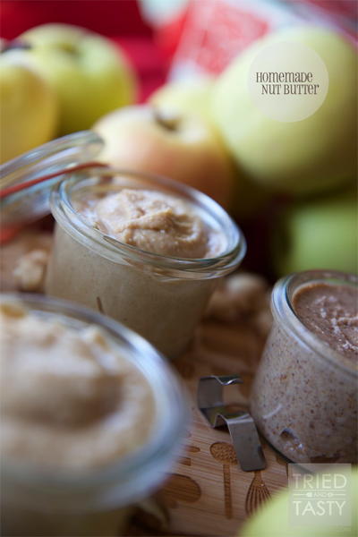 Homemade Nut Butter