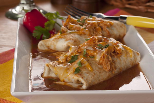 Slow Cooker Chicken Enchiladas