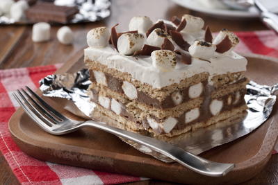 S'mores Icebox Cake