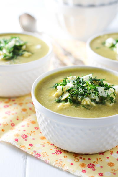 Dairy-Free Zucchini Soup