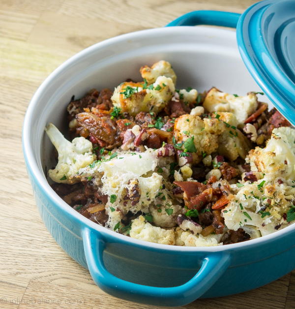 Cauliflower Gratin with Tomatoes Cauliflower Gratin with Tomatoes