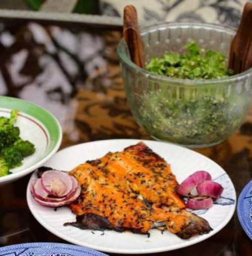 Tasty Honey Grilled Fish Tasty Honey Grilled Fish