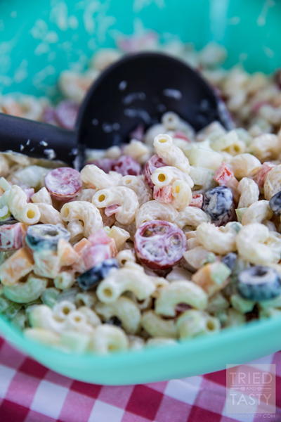 Super Tasty Summer Macaroni Salad