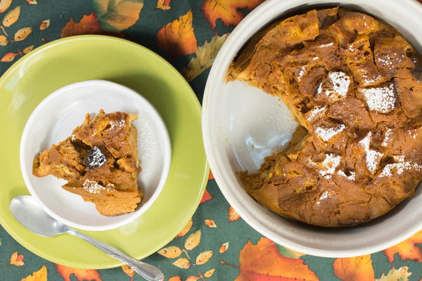 Feel Good Pumpkin Bread Pudding Feel Good Pumpkin Bread Pudding