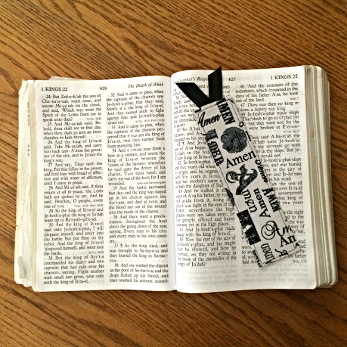 How to Sew a Bookmark