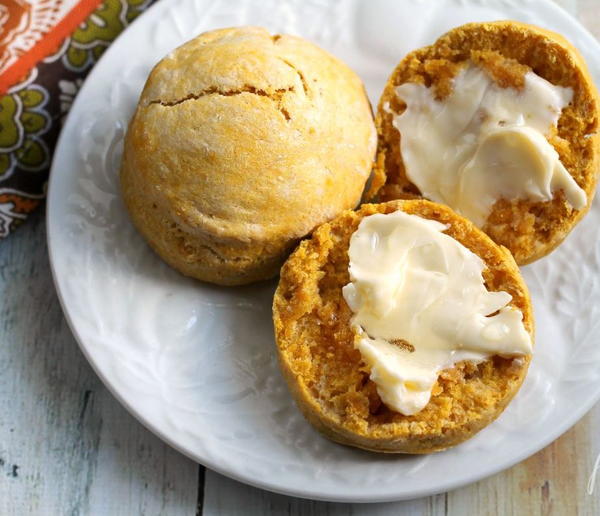 Pumpkin Cream Biscuits Pumpkin Cream Biscuits