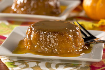 Pumpkin Spice Flan