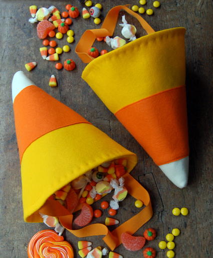 Candy Corn Trick or Treating Bag Candy Corn Trick or Treating Bag