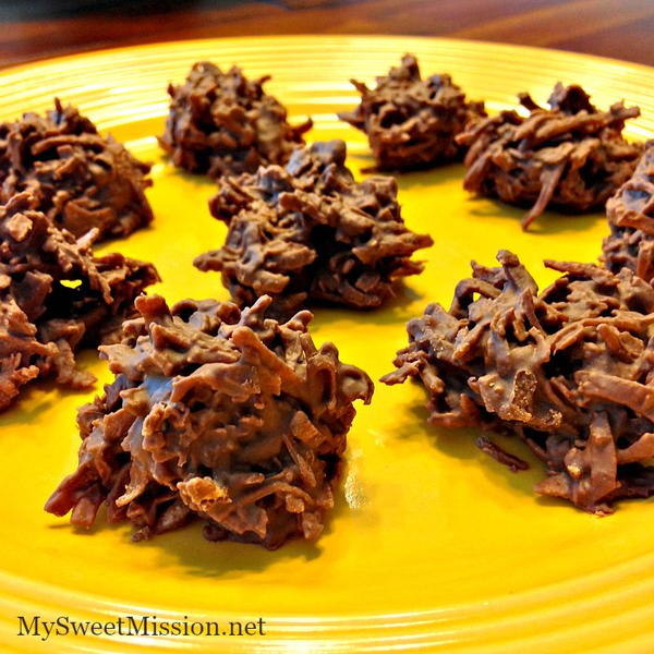 2 Ingredient Chocolate Haystacks 2 Ingredient Chocolate Haystacks