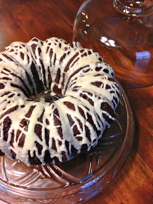 Triple Chocolate Sour Cream Bundt Cake Triple Chocolate Sour Cream Bundt Cake