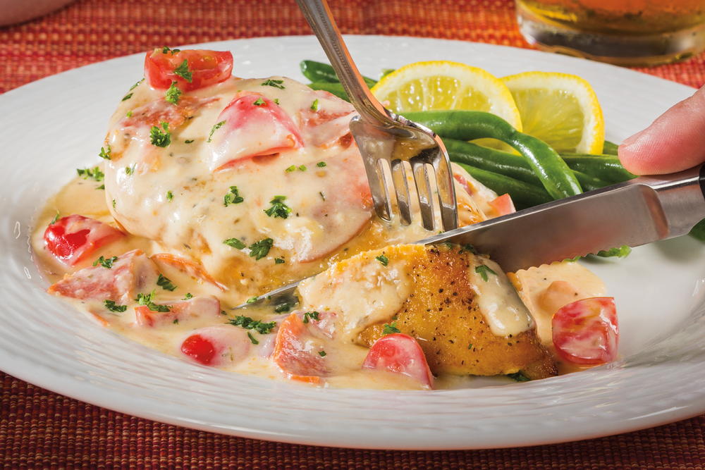 Skillet Pepperoni Chicken | MrFood.com Skillet Pepperoni Chicken | MrFood.com