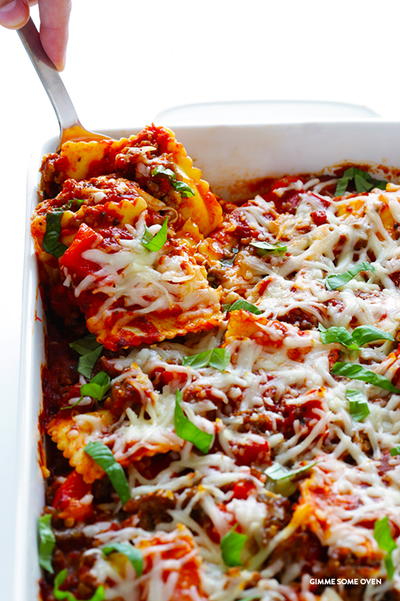 Seriously Easy Ravioli Lasagna Casserole Seriously Easy Ravioli Lasagna Casserole
