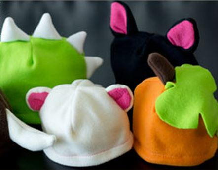 Halloween Animal Hat Patterns Halloween Animal Hat Patterns