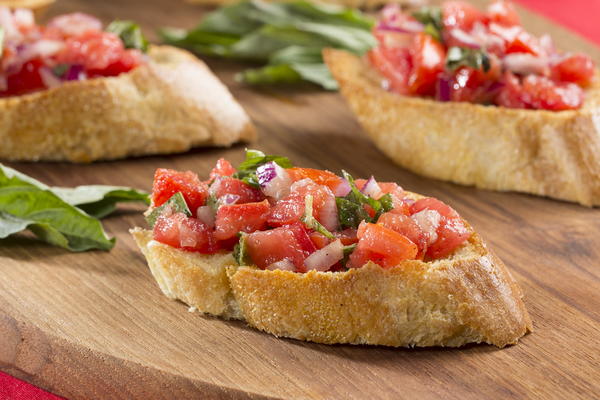 Crispy Bruschetta Crispy Bruschetta