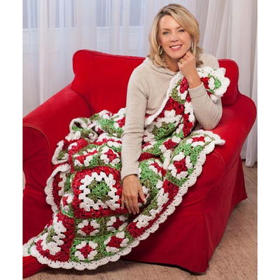 Christmas Cheer Crochet Afghan Christmas Cheer Crochet Afghan