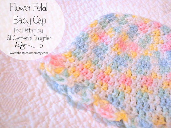 Flower Petal Baby Cap