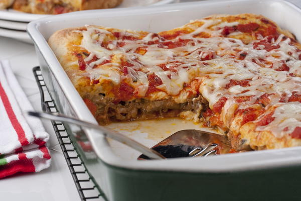Stuffed Pizza Casserole