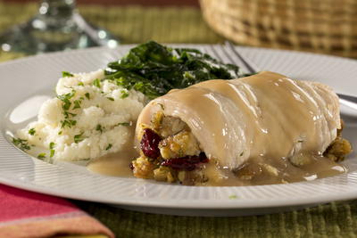 Stuffed Turkey Breast Dinner