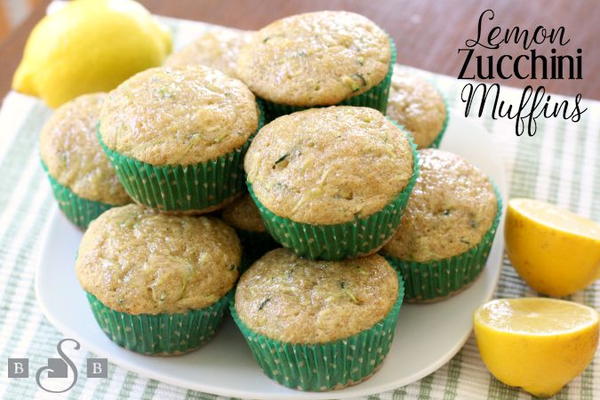 Lemon Zucchini Muffins Lemon Zucchini Muffins