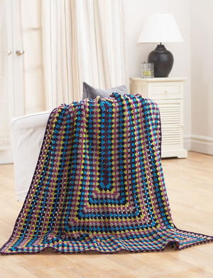 Quick and Easy Jeweled Afghan Quick and Easy Jeweled Afghan
