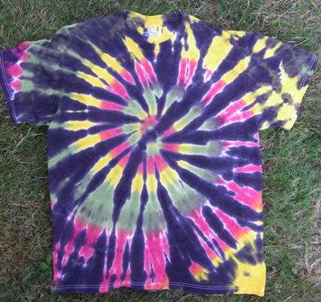 Rastaman Tie Dye Shirt Pattern