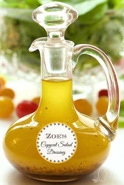 Zoe's Kitchen Salad Dressing Copycat Zoes Kitchen Salad Dressing Copycat