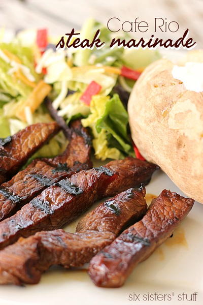 Copycat Cafe Rio Steak Marinade Copycat Cafe Rio Steak Marinade