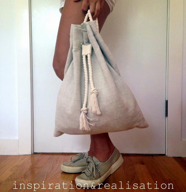 Slouchy DIY Backpack