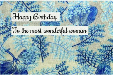 Wonderful Woman Free Birthday Card Printable