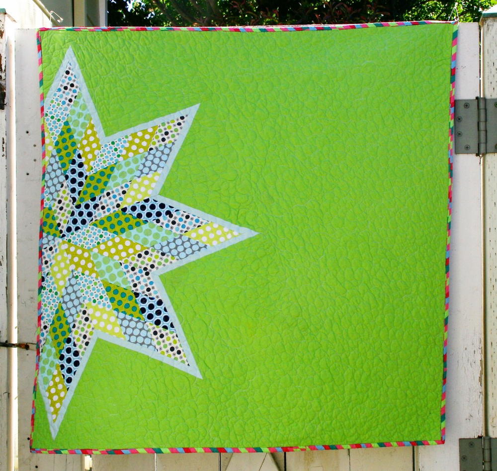 8-Point Lone Star Quilt | FaveQuilts.com