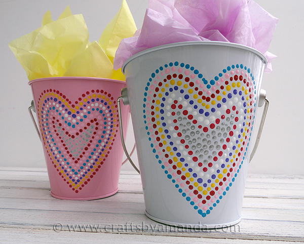 Valentine's Day Buckets Valentines Day Buckets