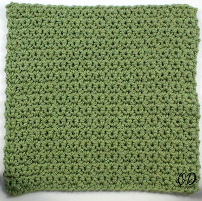 Quick and Clean Simple Crochet Dishcloth