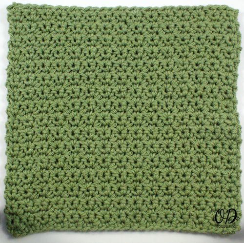 Quick & Clean, The Simplest Crochet Dishcloth