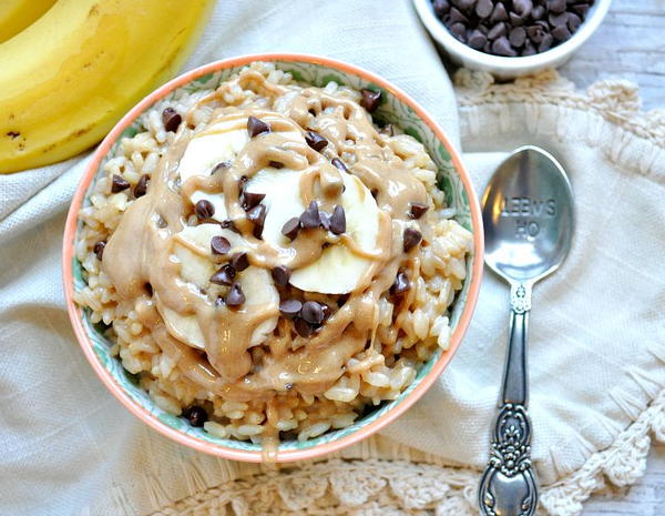 Healthy Chunky Monkey Rice Bowl Healthy Chunky Monkey Rice Bowl