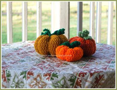 The Cutest Crochet Pumpkins